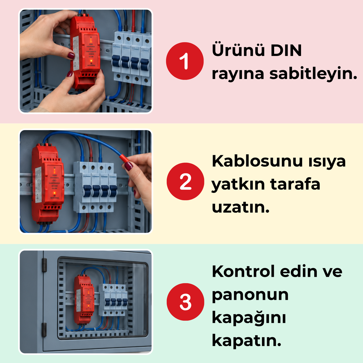 Custra - Elektrik Panoları için Otomatik Yangın Söndürücü