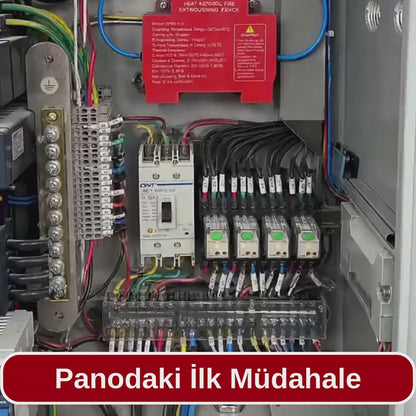 Custra - Elektrik Panoları için Otomatik Yangın Söndürücü